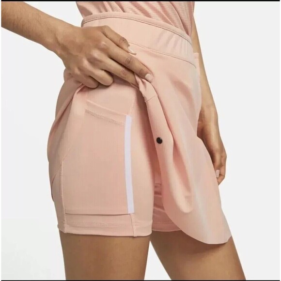 Nike Dri-FIT UV Ace Regular Golf Skort DH2328 Arctic Orange Women's Large - Picture 9 of 14